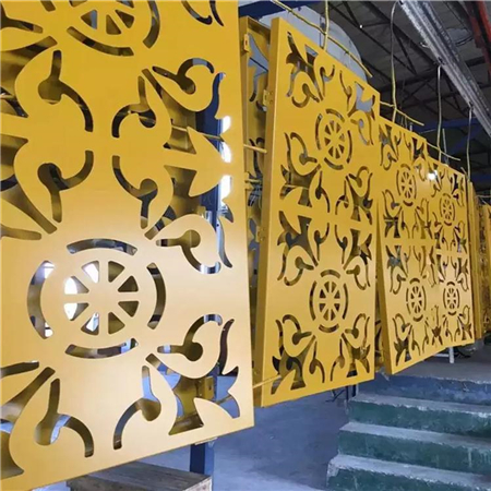 上海氟碳雕花铝单板